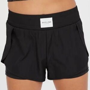Aerie Black Athletic Shorts